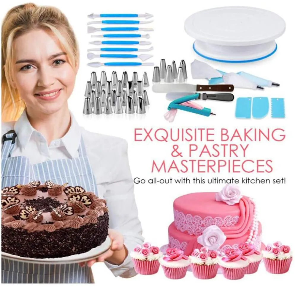 207pcs Cake Decorating Tools Supplies Kit