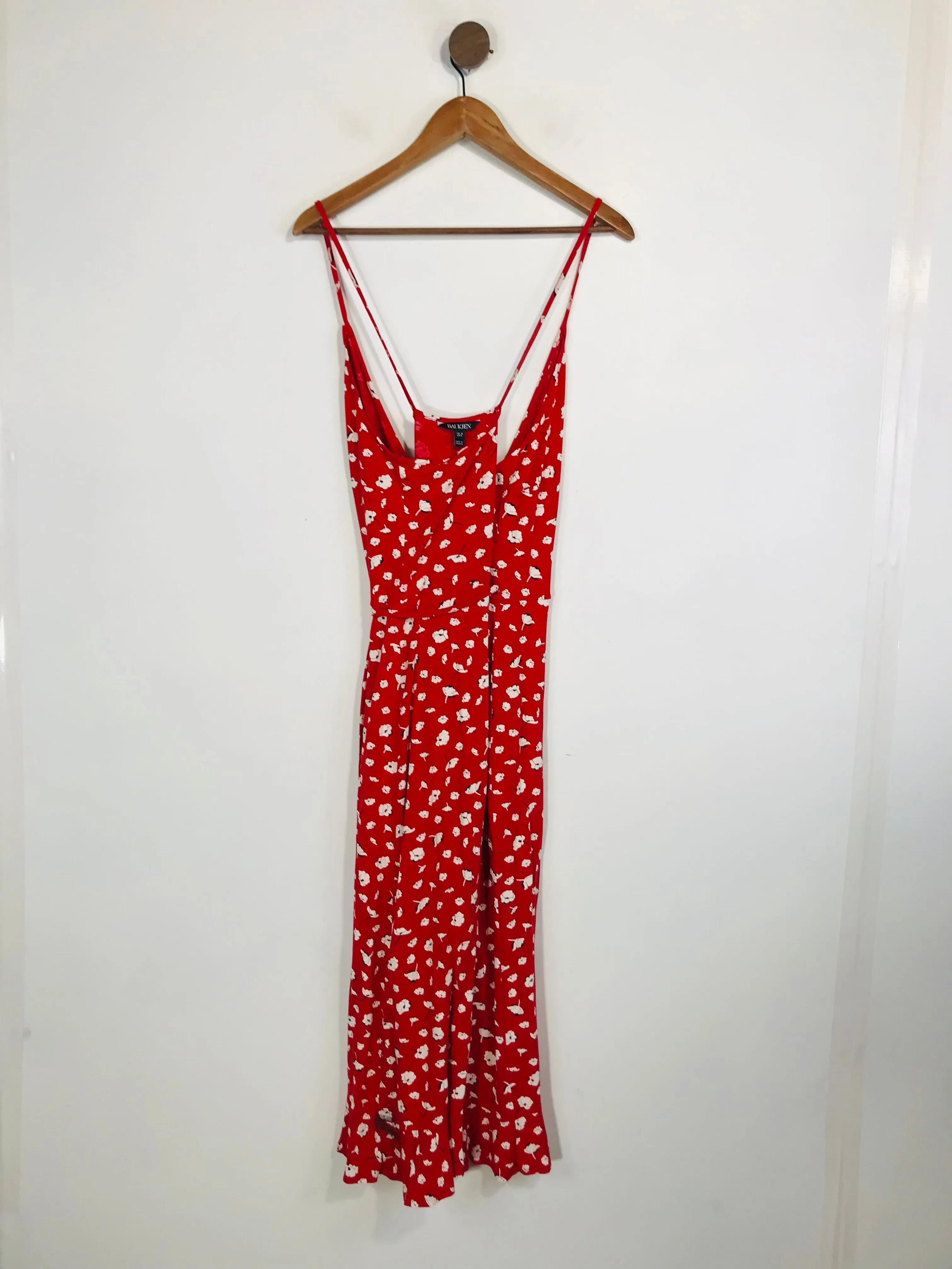 Baukjen Women's Floral Wrap Dress | UK12 | Red