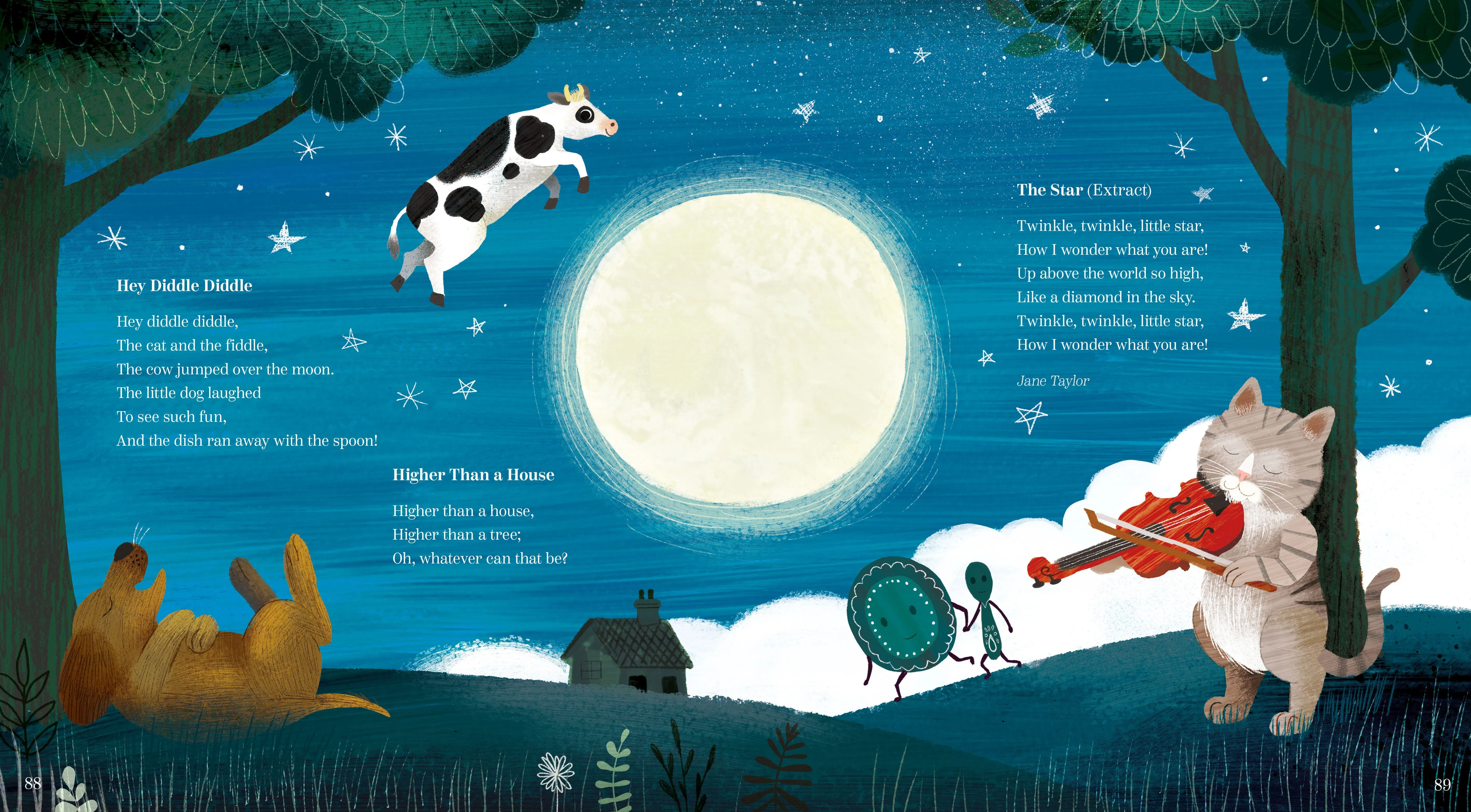 Book - Treasury Of Nursery Rhymes And Poems