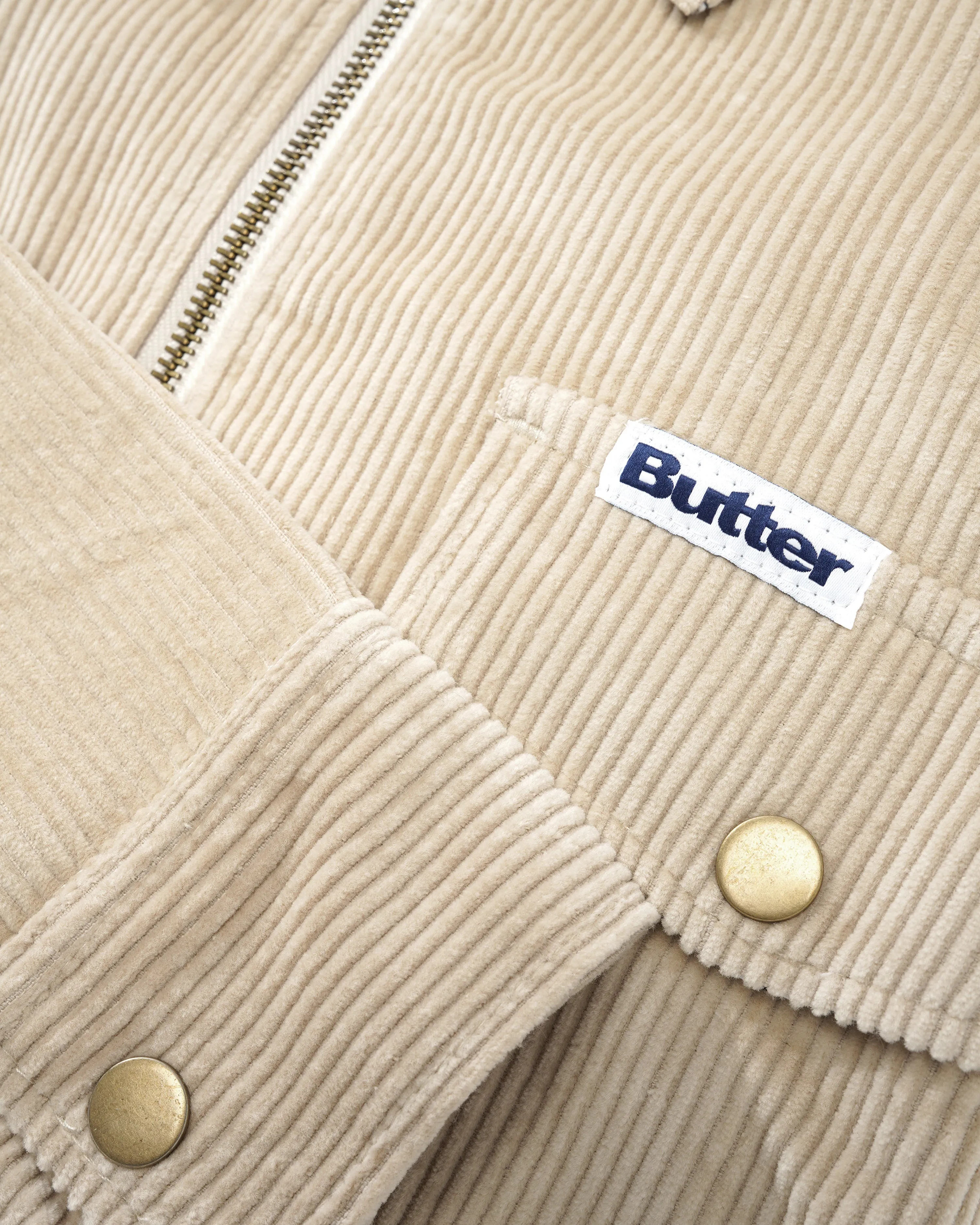 Butter Goods Corduroy Club Jacket Bone Sale