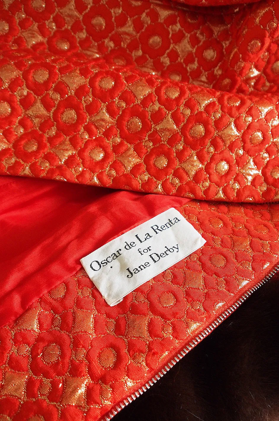 c1968 Oscar de la Renta Museum Dress & Jacket
