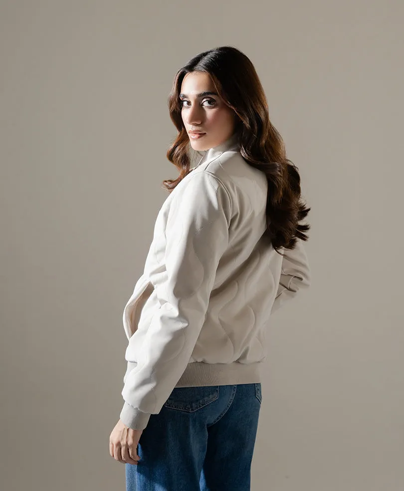 Cream Soft Shell Jacket (Women)