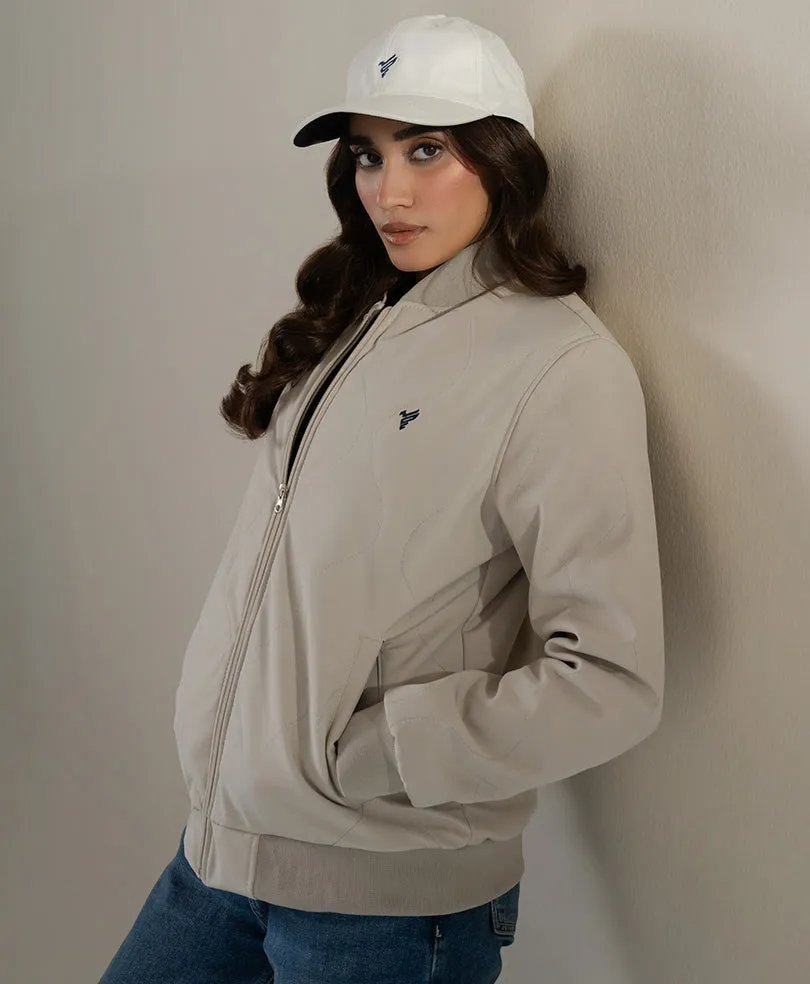 Cream Soft Shell Jacket (Women)