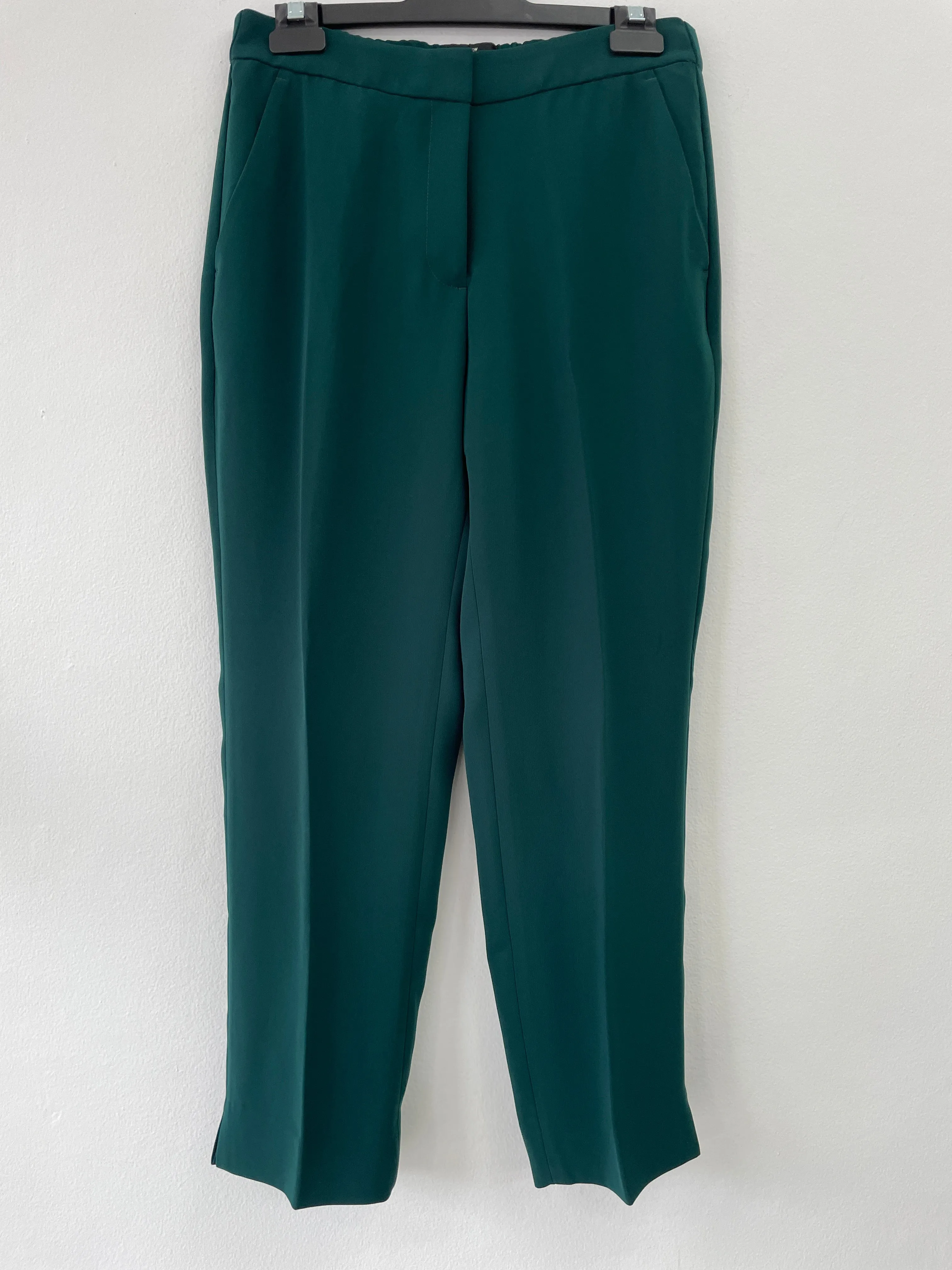 Green Crop Trousers