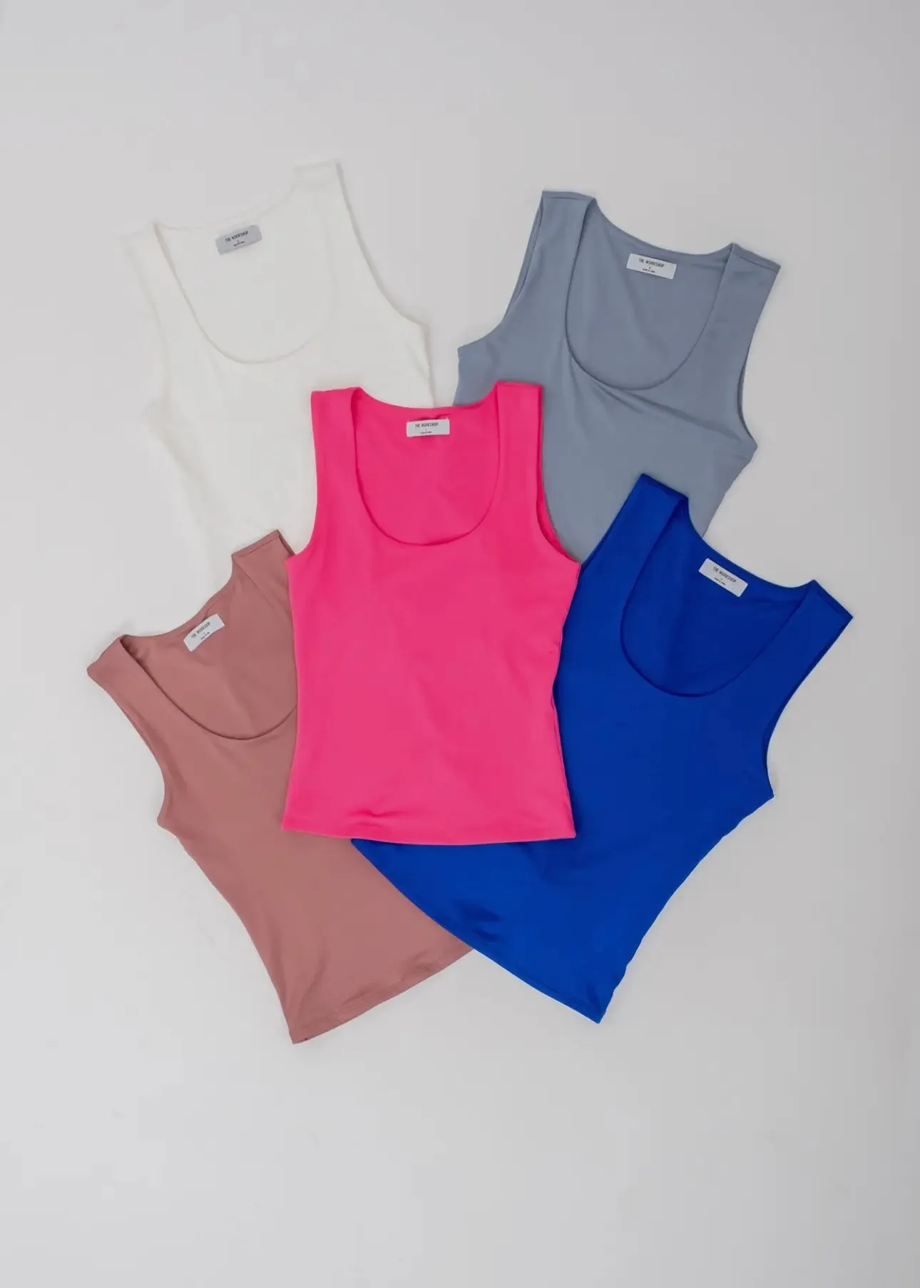 In the Clouds Knit Sleeveless Top in Dusty Blue