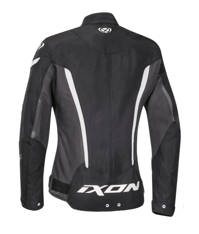 Ixon Striker Lady Motorcycle Jacket Black White