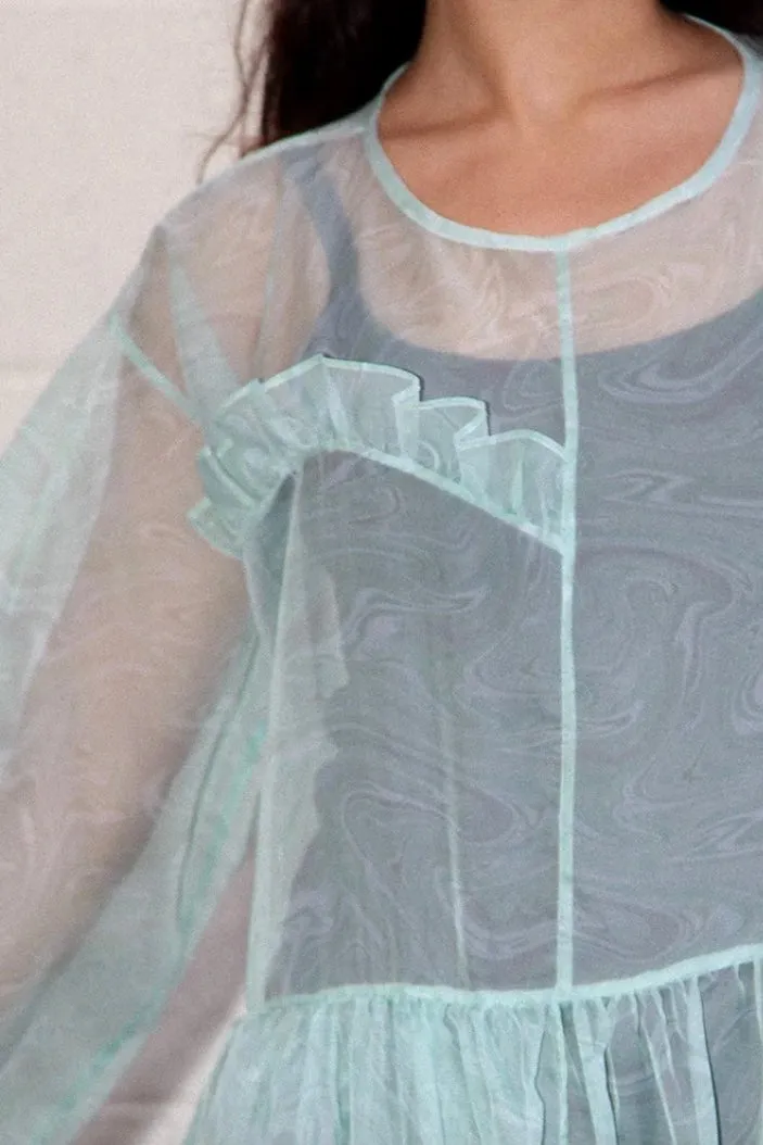 Kkco - Nine Twenty Seven Dress: Warped Moss
