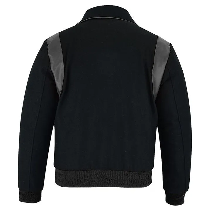 Letterman - Solid Black S/Strip