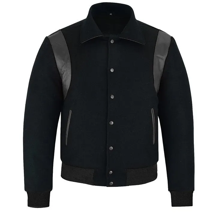 Letterman - Solid Black S/Strip