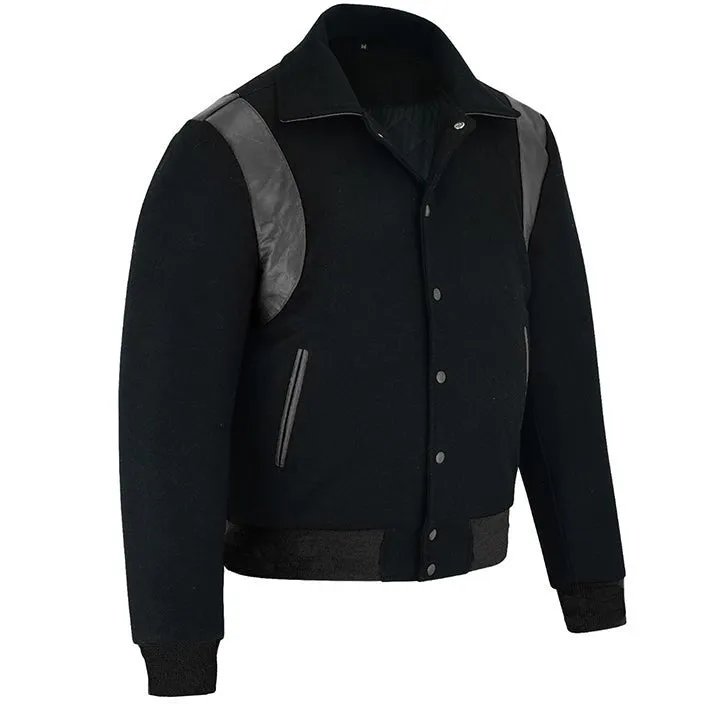 Letterman - Solid Black S/Strip