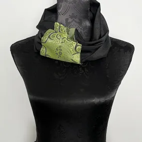 Luxe Collar - Loop Scarf - Golden Green