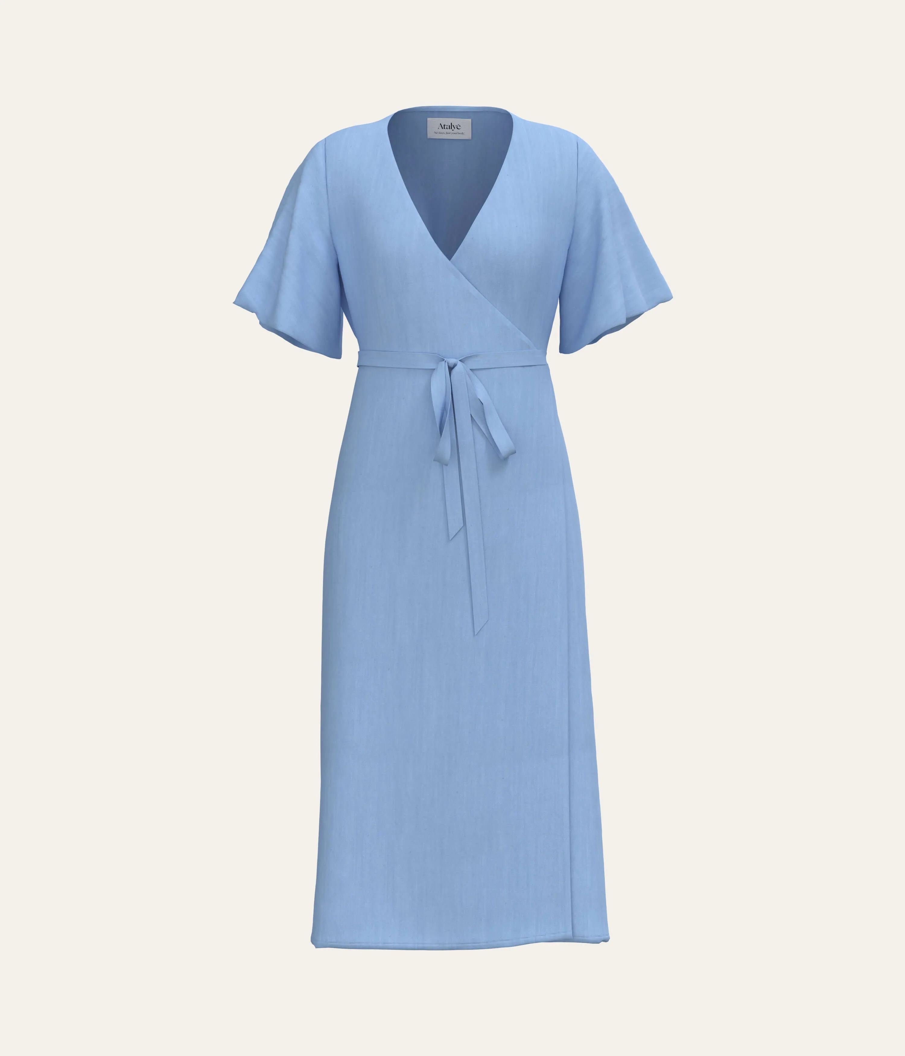 Midi Wrap Dress