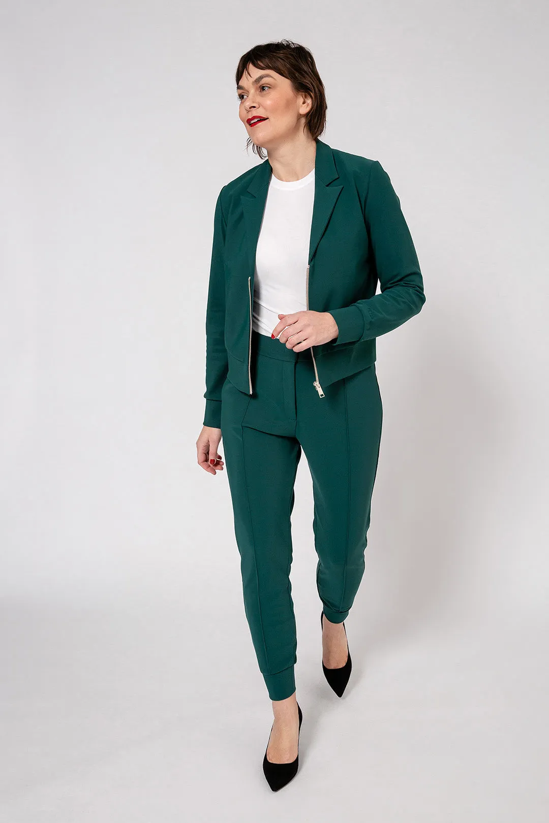 Move Jacket Sporty Relaxed Fit Green