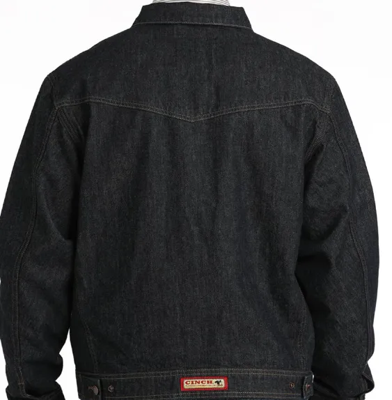 MWJ19065001-Cinch Men's Denim Jean Jacket- Indigo