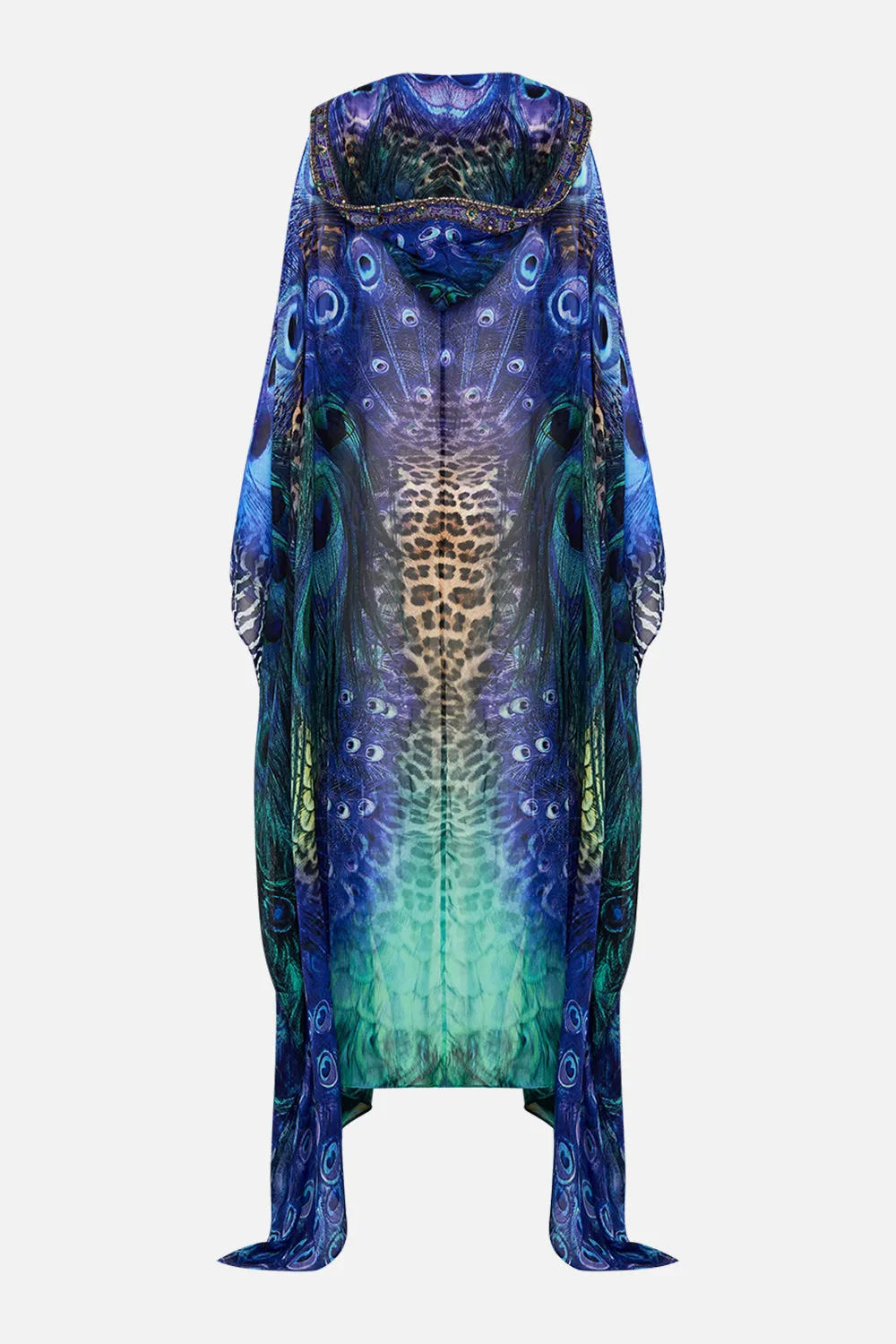 OVERSIZED ROBE PEACOCK ROCK