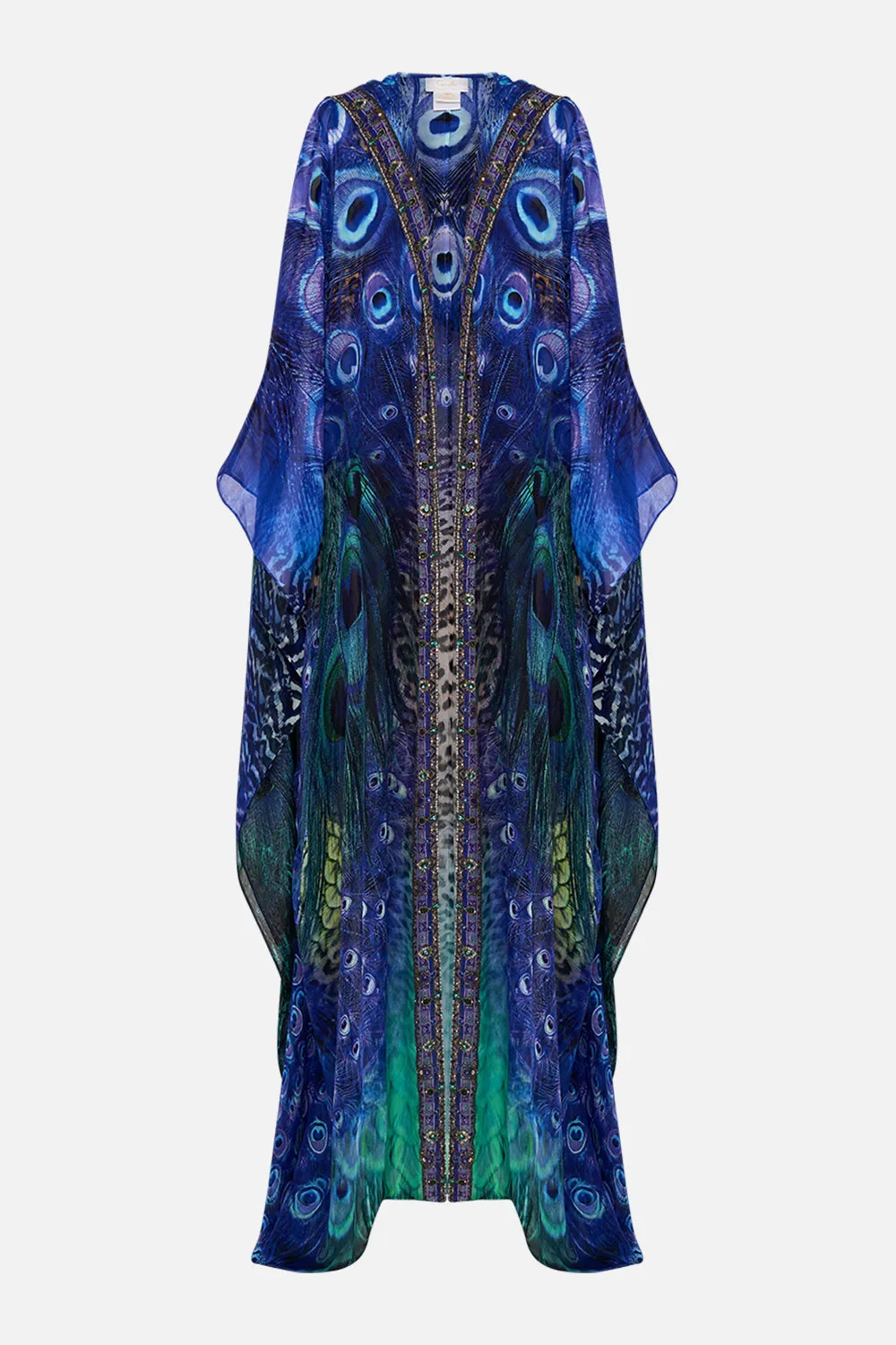 OVERSIZED ROBE PEACOCK ROCK