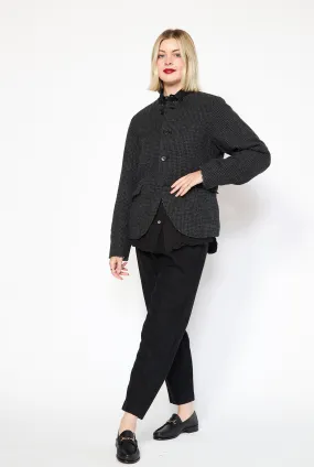 PAS DE CALAIS Wool Houndstooth Jacket