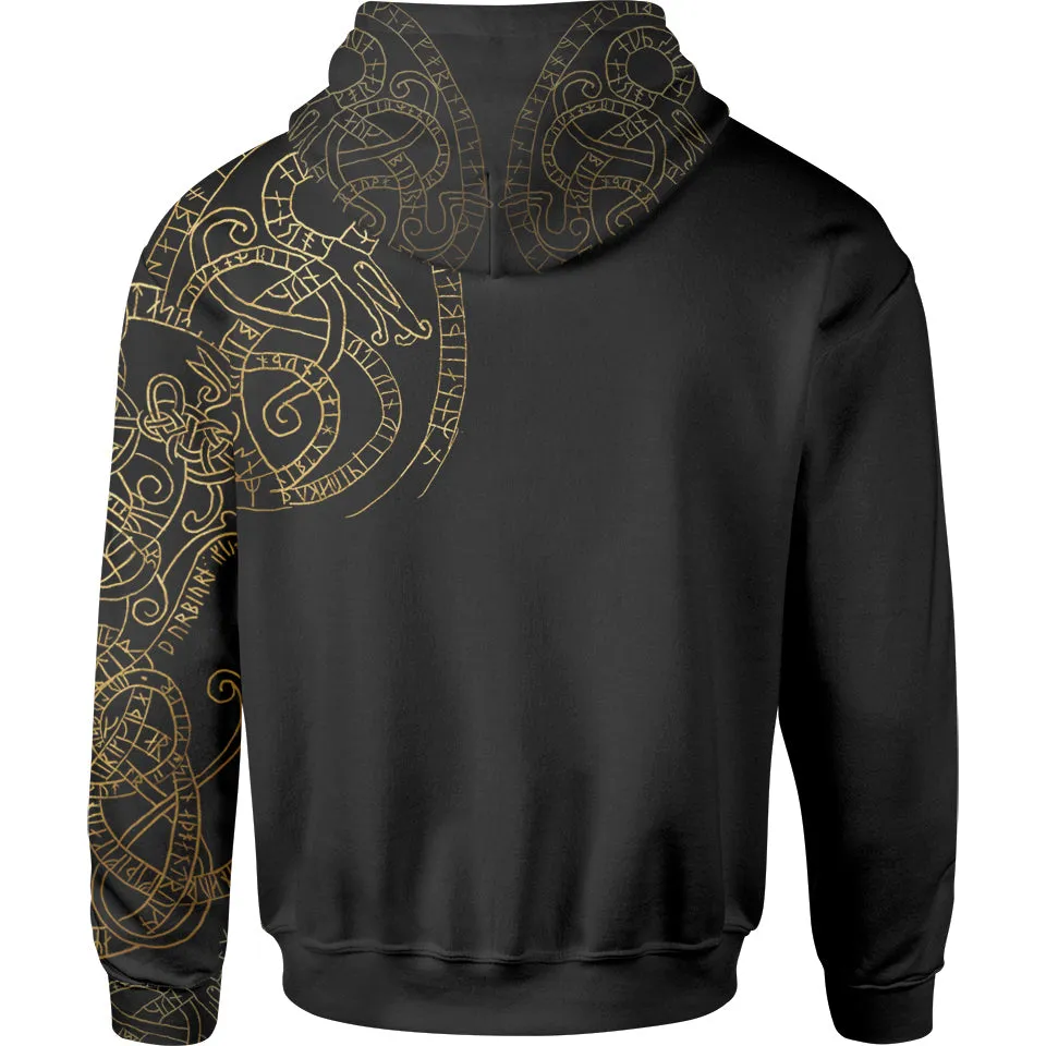 Raven God Pullover Hoodie