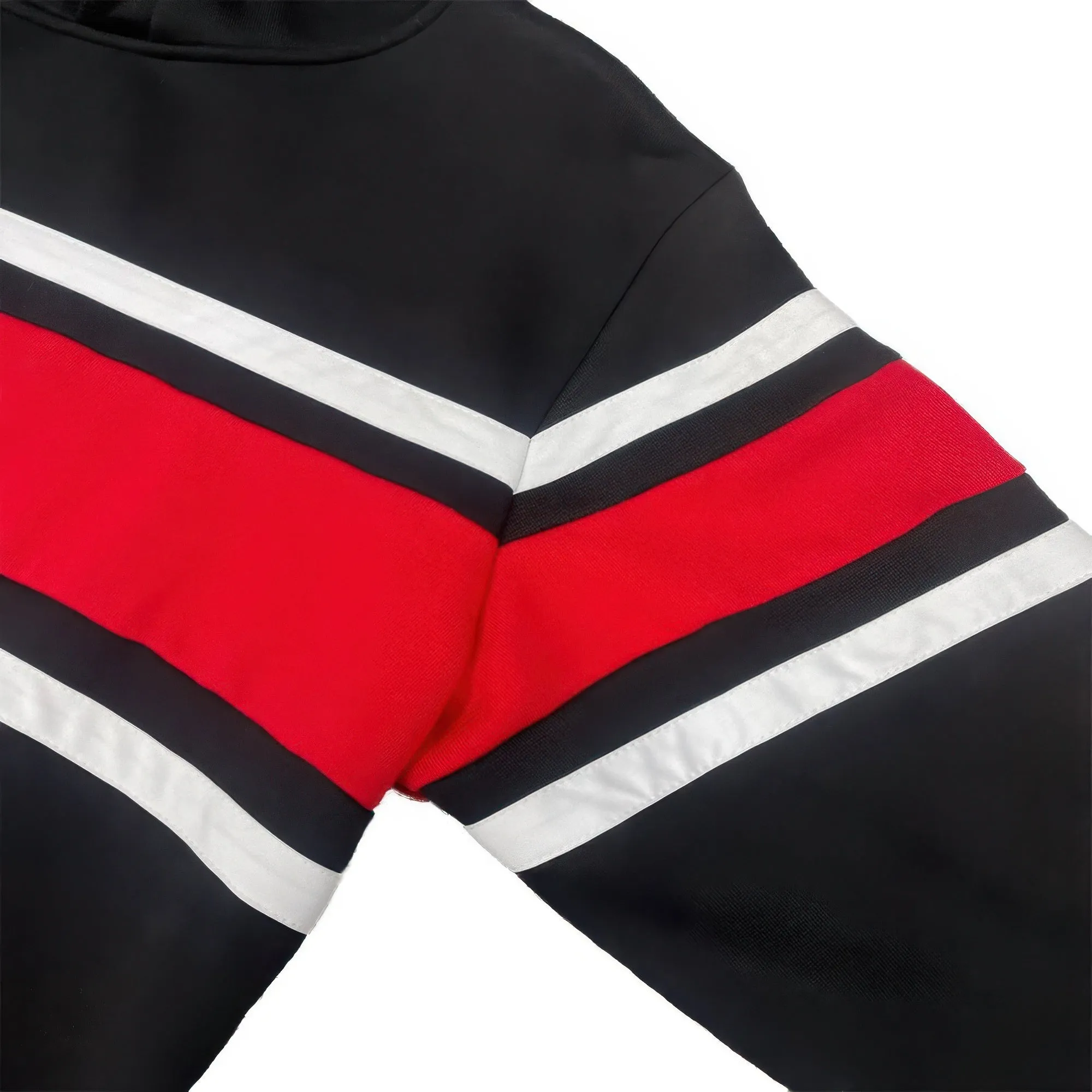 Solid With Three Stripe Pullover Hoodie Set