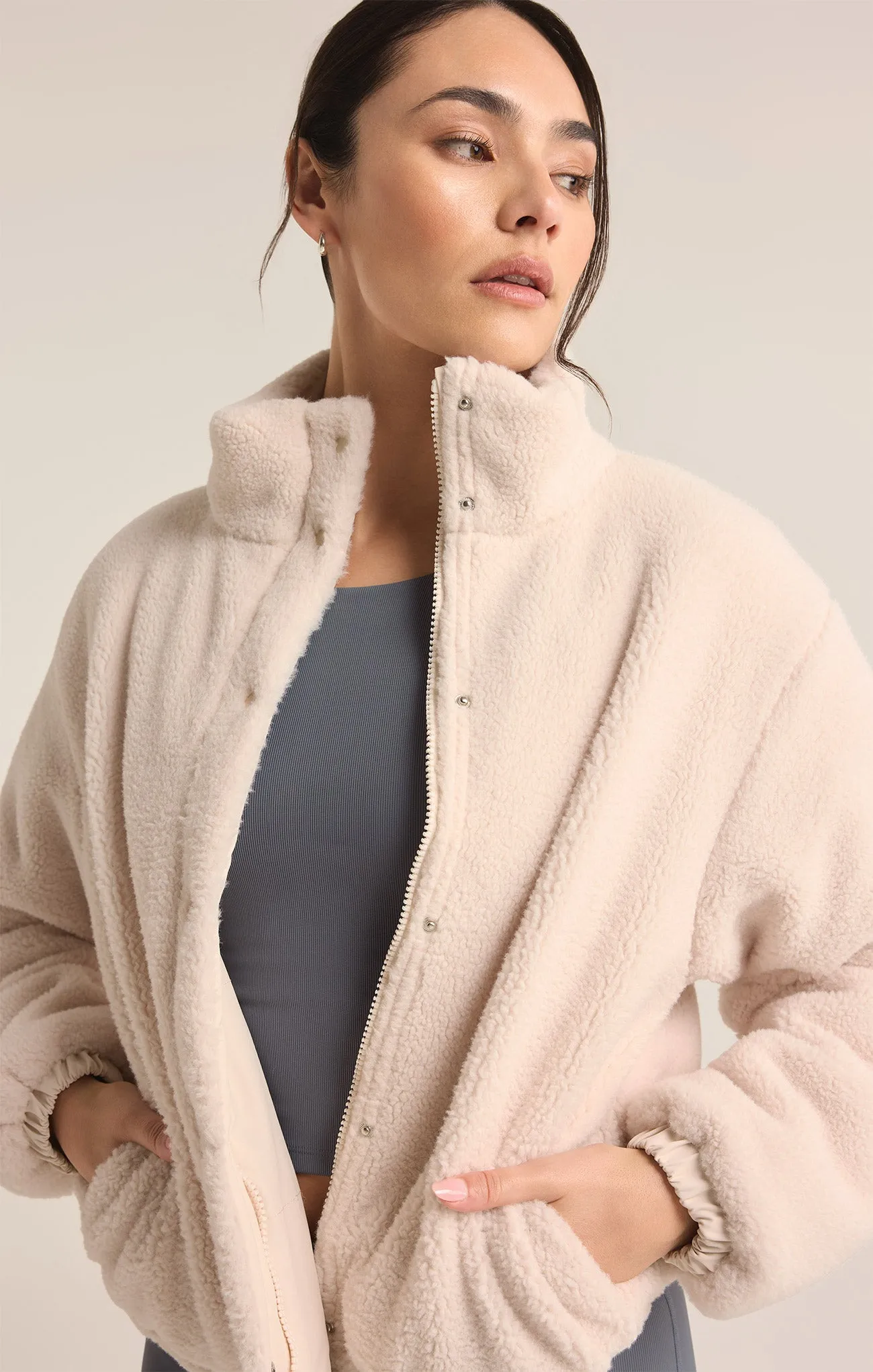 Tahoe Reversible Sherpa Puffer Jacket