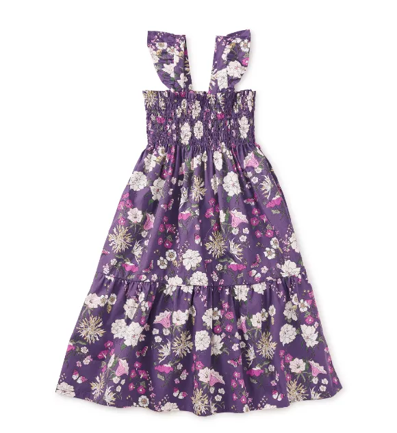 Tea Portuguese Floral Tie Shoulder Romper