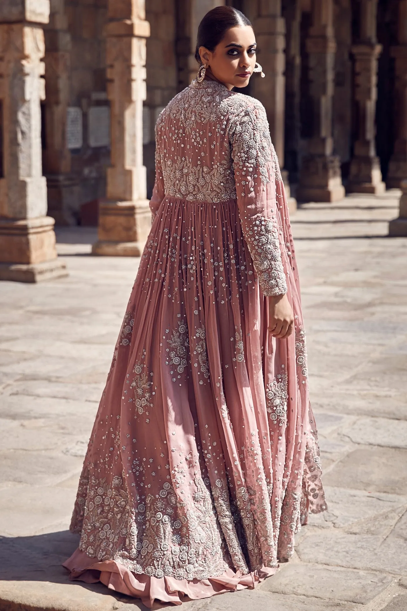 The Rose Empress Wing Belt Couture Jacket Set