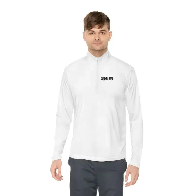 Unisex Quarter-Zip Pullover: PosiCharge® Lightweight Moisture-Wicking Pullover