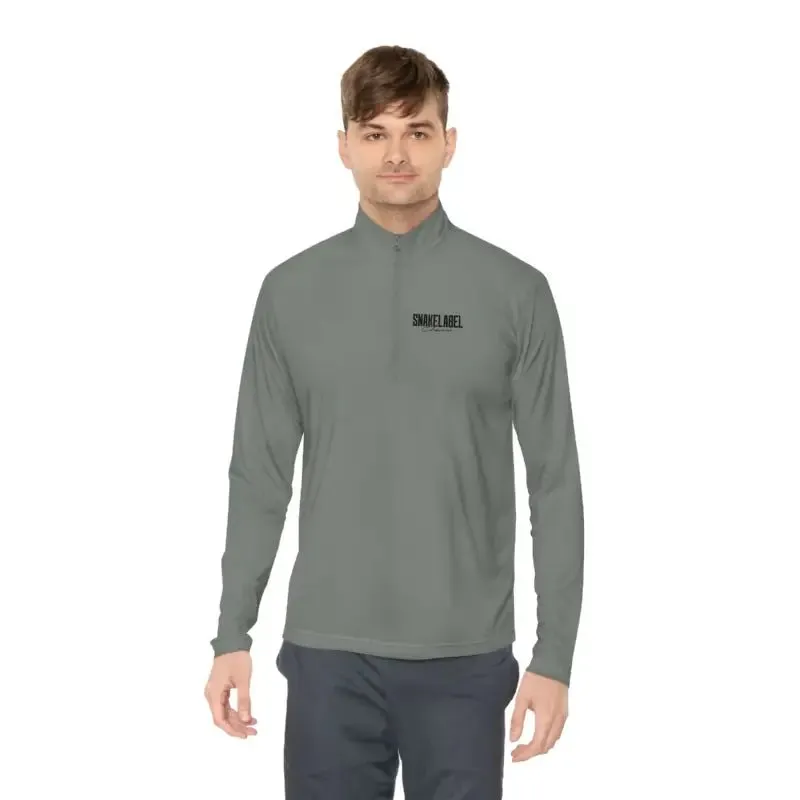 Unisex Quarter-Zip Pullover: PosiCharge® Lightweight Moisture-Wicking Pullover