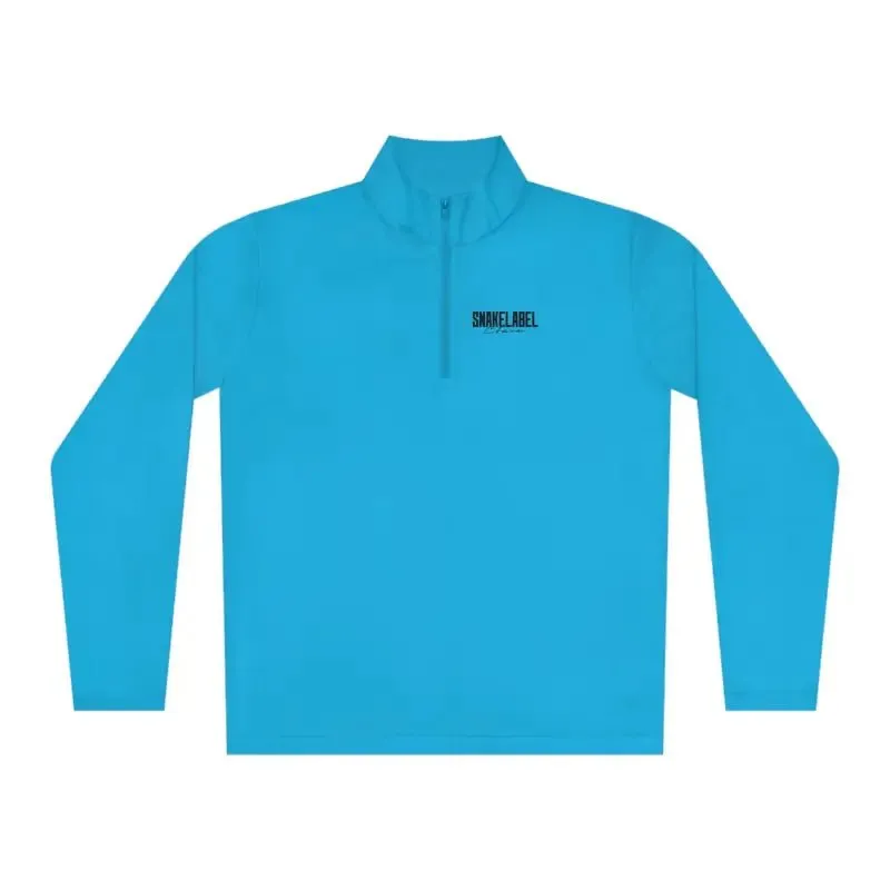 Unisex Quarter-Zip Pullover: PosiCharge® Lightweight Moisture-Wicking Pullover