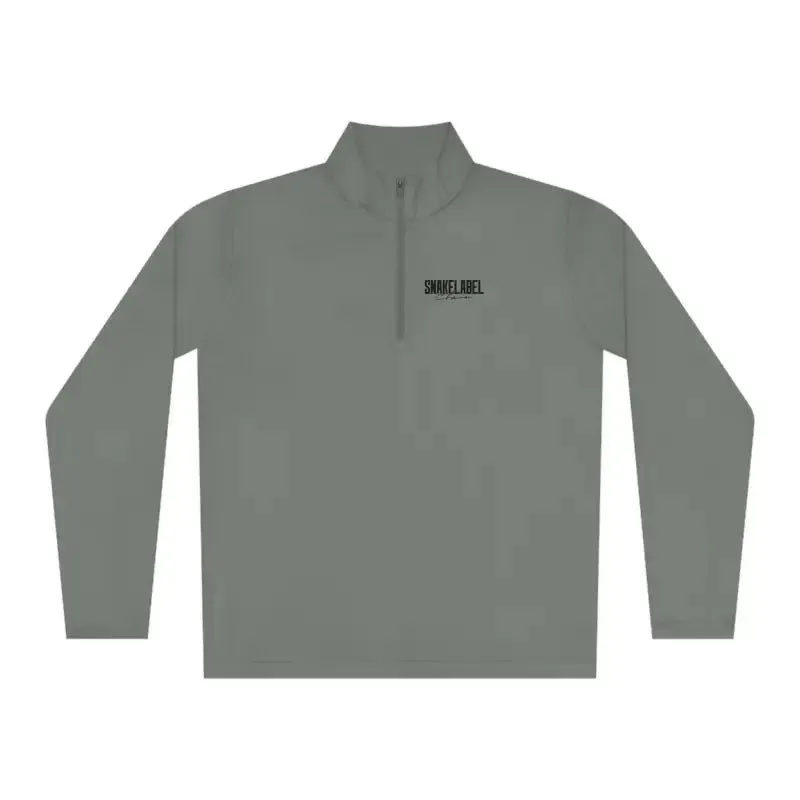 Unisex Quarter-Zip Pullover: PosiCharge® Lightweight Moisture-Wicking Pullover