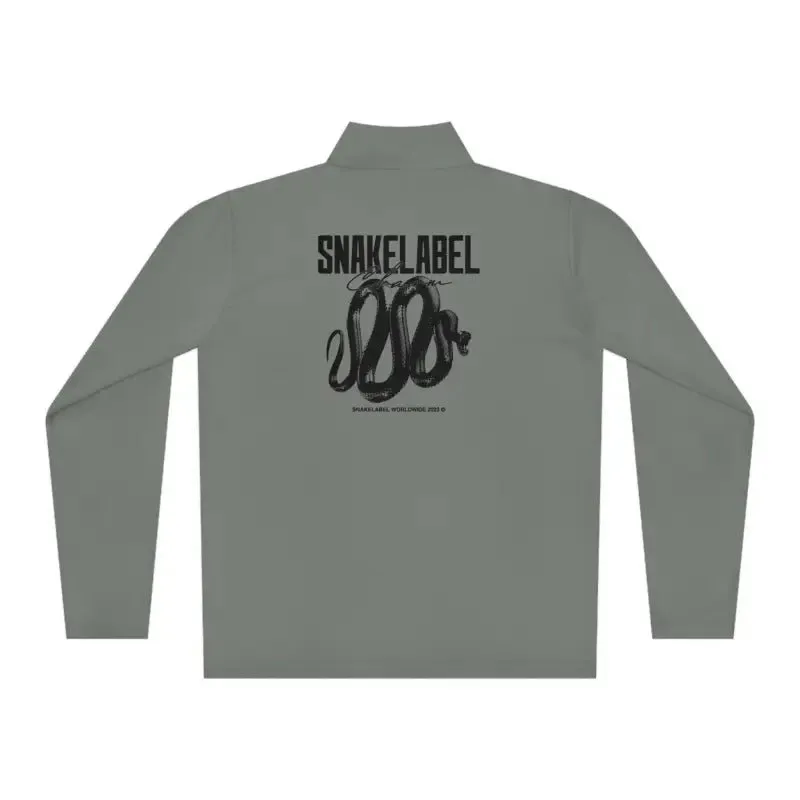 Unisex Quarter-Zip Pullover: PosiCharge® Lightweight Moisture-Wicking Pullover