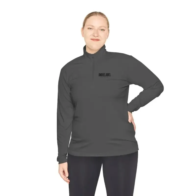 Unisex Quarter-Zip Pullover: PosiCharge® Lightweight Moisture-Wicking Pullover