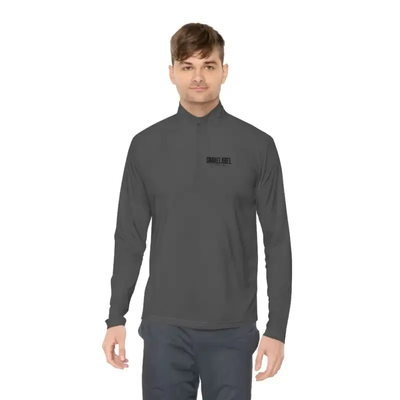 Unisex Quarter-Zip Pullover: PosiCharge® Lightweight Moisture-Wicking Pullover