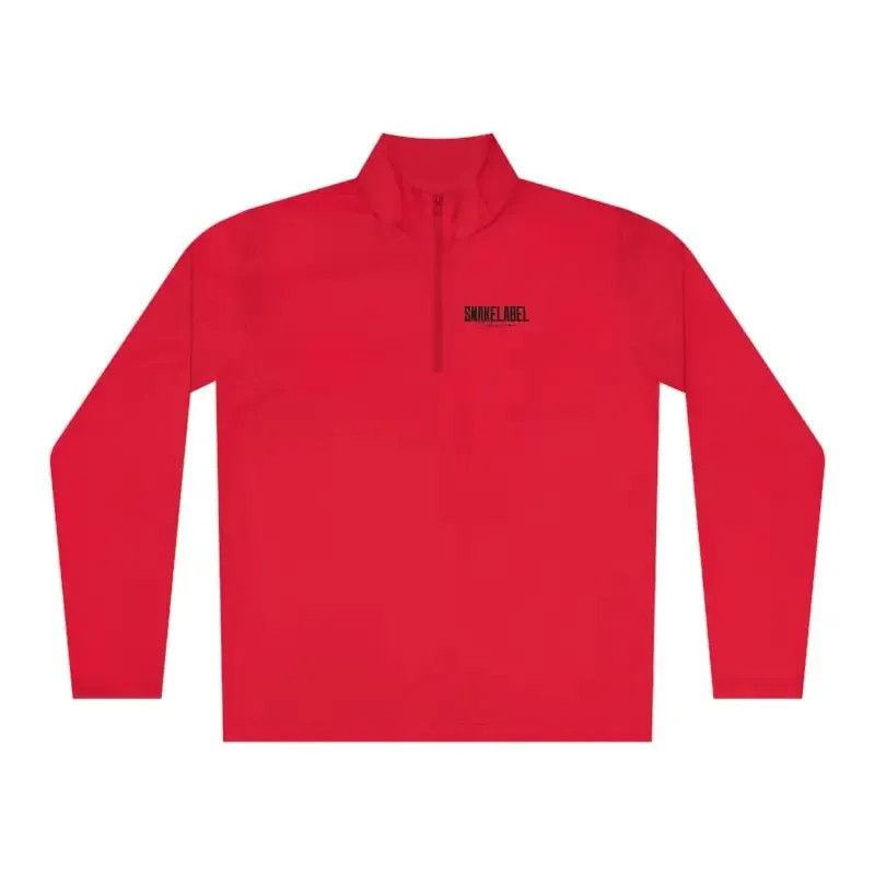 Unisex Quarter-Zip Pullover: PosiCharge® Lightweight Moisture-Wicking Pullover