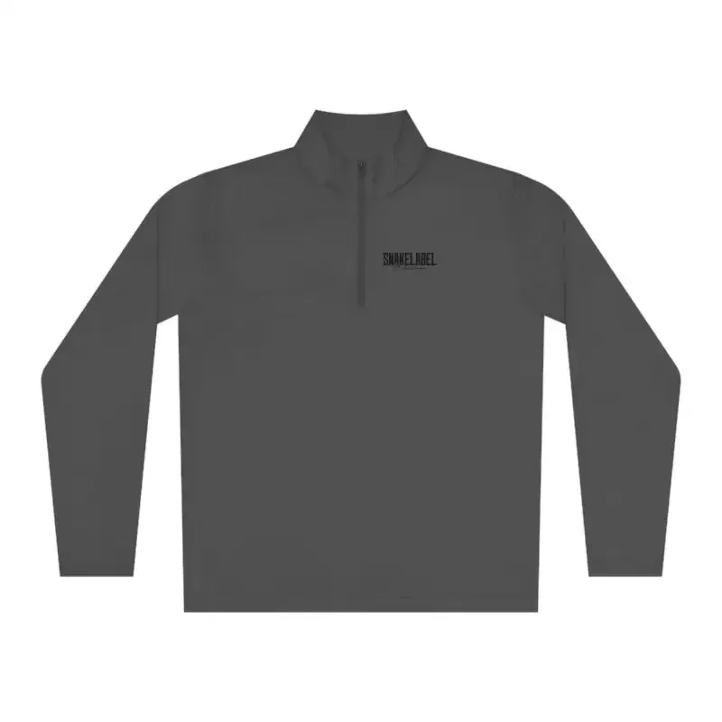 Unisex Quarter-Zip Pullover: PosiCharge® Lightweight Moisture-Wicking Pullover