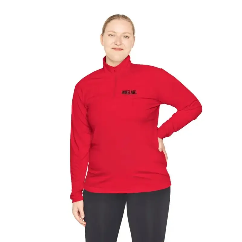 Unisex Quarter-Zip Pullover: PosiCharge® Lightweight Moisture-Wicking Pullover