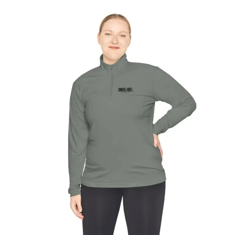 Unisex Quarter-Zip Pullover: PosiCharge® Lightweight Moisture-Wicking Pullover