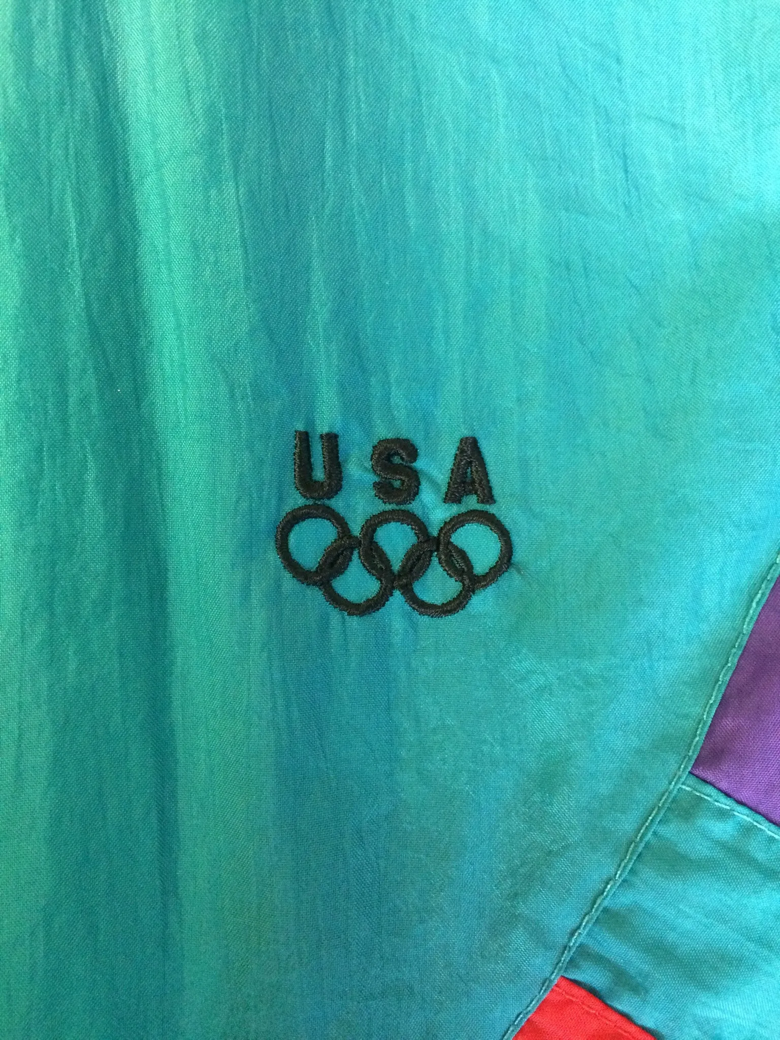 USA Olympic Panelled Sports Jacket